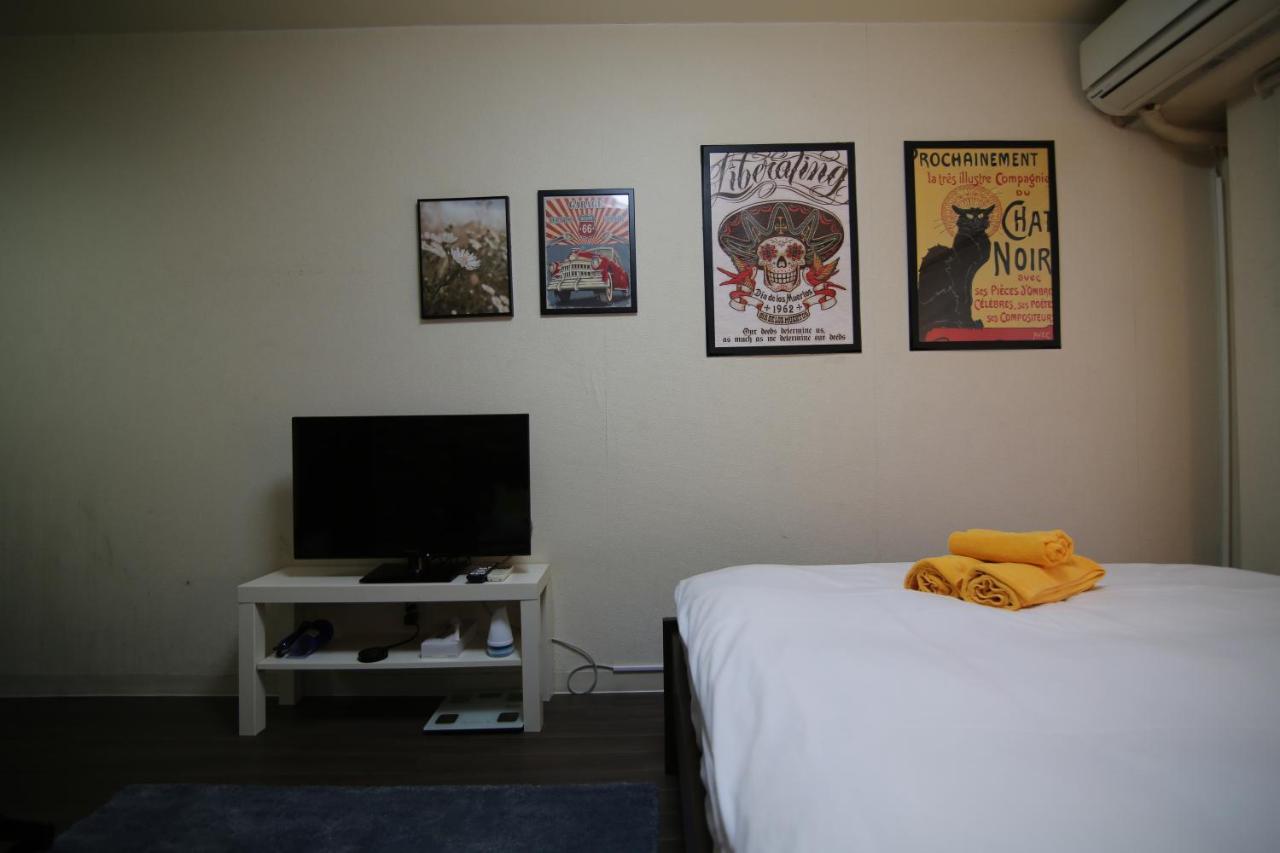 Kb House Shinjuku Double Room Free Poket Wifi! Tokio Zewnętrze zdjęcie