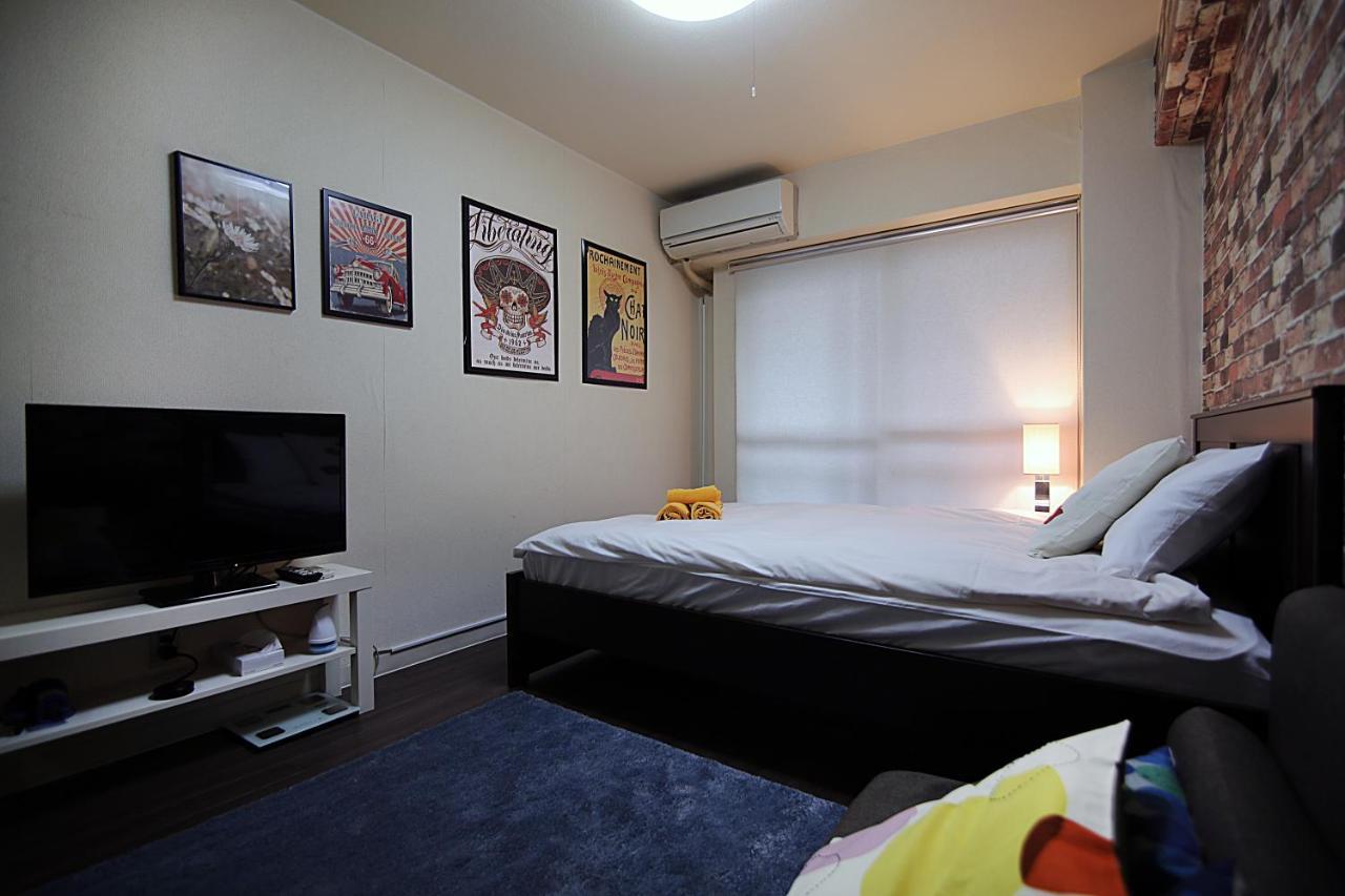Kb House Shinjuku Double Room Free Poket Wifi! Tokio Zewnętrze zdjęcie
